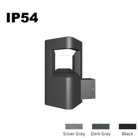 Luz de varanda para parede de jardim